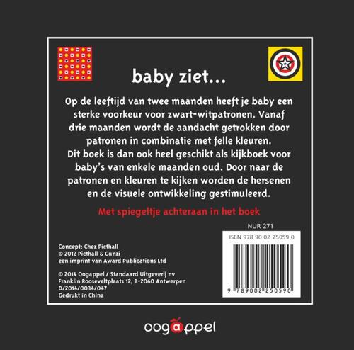 Baby ziet ... kijkboek met spiegeltje