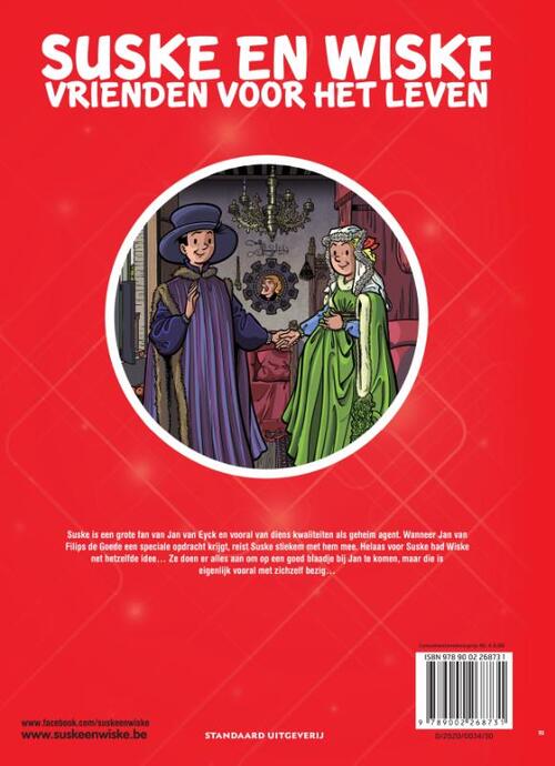 Suske en Wiske 351 - De verloren Van Eyck