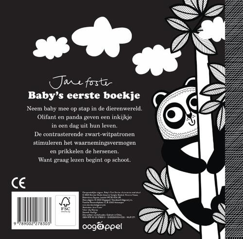 Baby's eerste boekje: Olifant & Panda