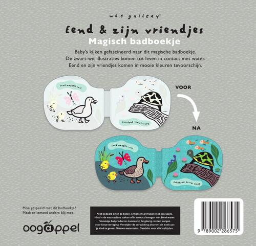 Eend en zijn vriendjes - Magisch badboekje Wee Gallery