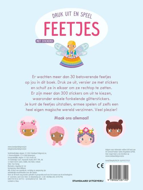 Druk uit en speel: Feetjes