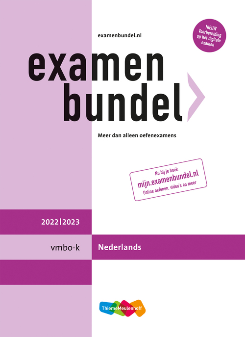 Examenbundel vmbo-k Nederlands 2022/2023