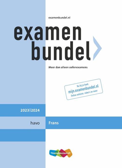 Examenbundel havo Frans 2023/2024