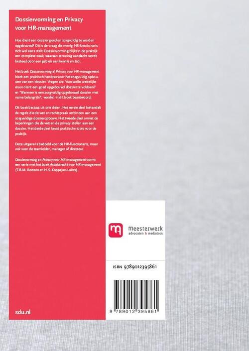 Dossiervorming en Privacy voor HR-management