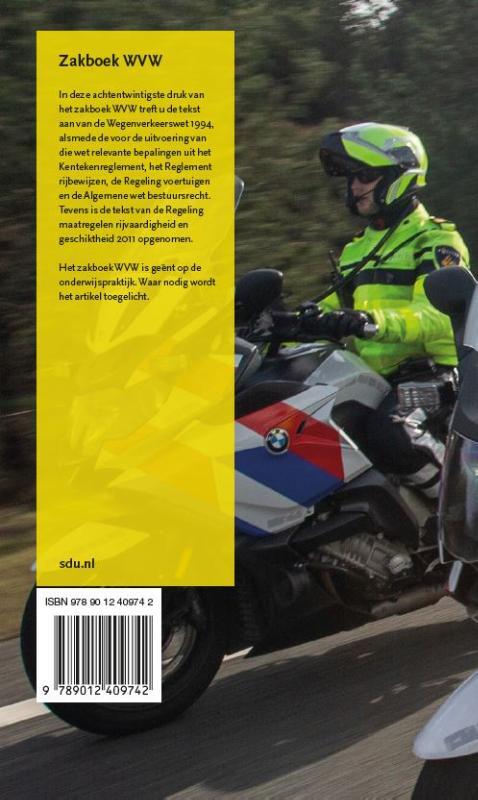 Zakboek WVW Wegenverkeerswet 1994