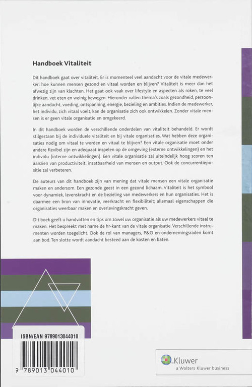Handboek Vitaliteit