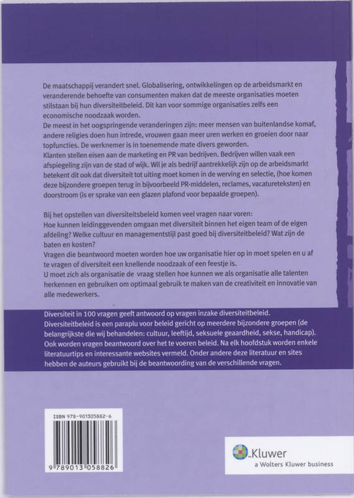 Diversiteit in 100 vragen