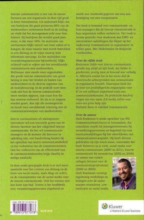 Interne communicatie als managementinstrument