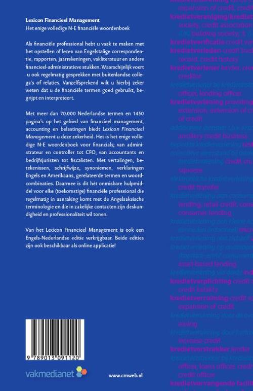 Lexicon Financieel Management Nederlands-Engels