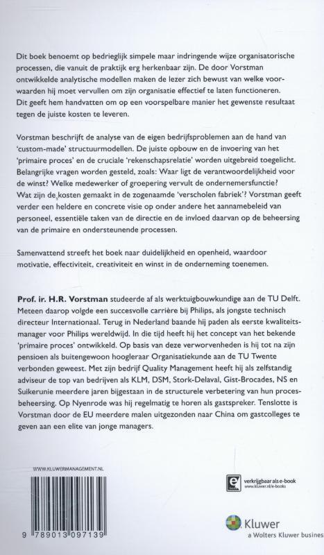 Procesbeheersing in de dienstverlening