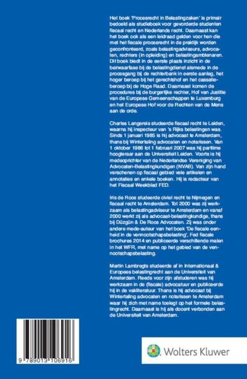 Procesrecht in belastingzaken