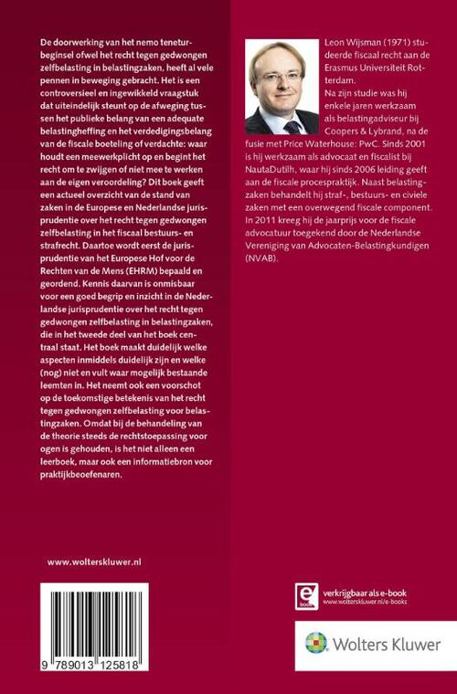 Nemo tenetur in belastingzaken