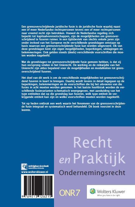 Grensoverschrijdende juridische fusies