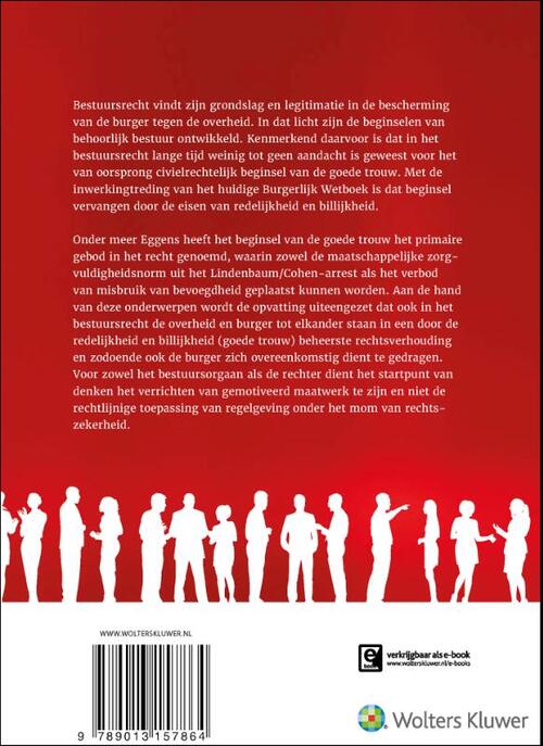 Redelijkheid en billijkheid in het bestuursrecht