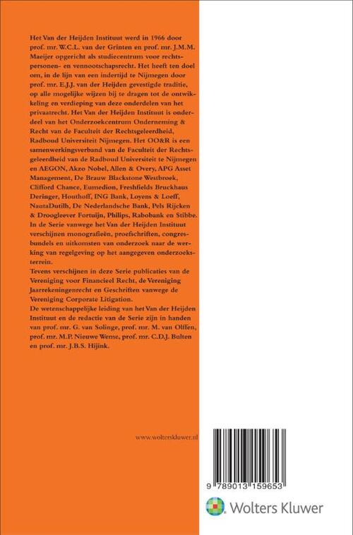 Geschriften vanwege de Vereniging Corporate Litigation 2019-2020