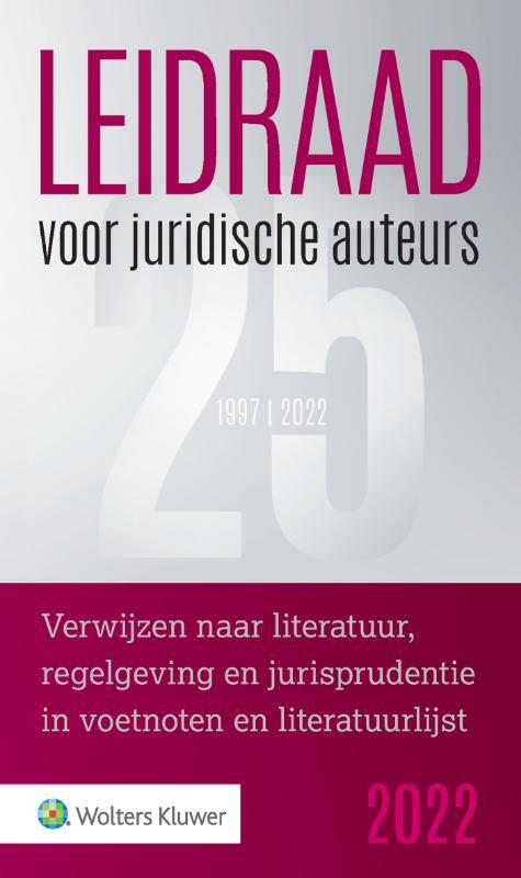 Leidraad voor juridische auteurs