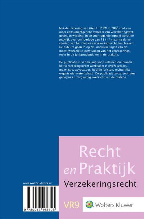 De praktijk van 15 (+1) jaar ‘nieuw’ verzekeringsrecht