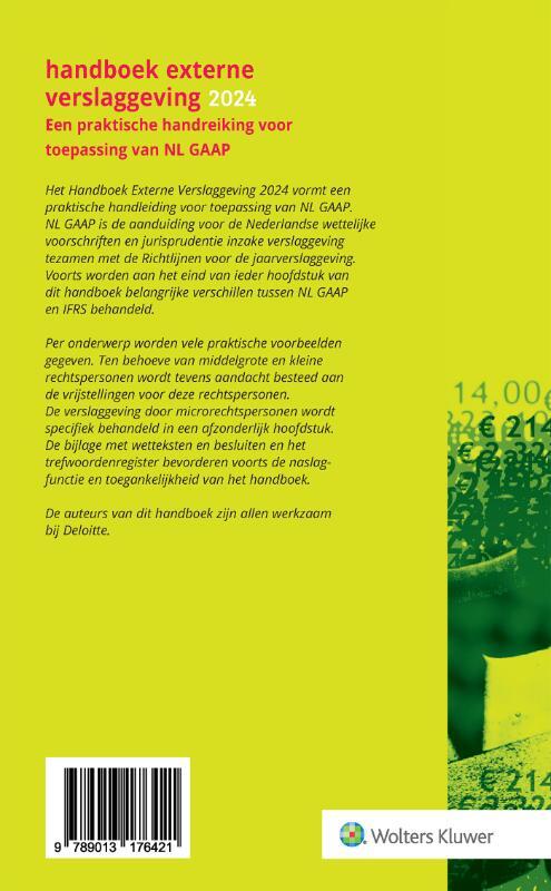 Handboek Externe Verslaggeving 2024, Wolters Kluwer Nederland B.V ...