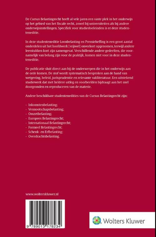 Cursus Belastingrecht
