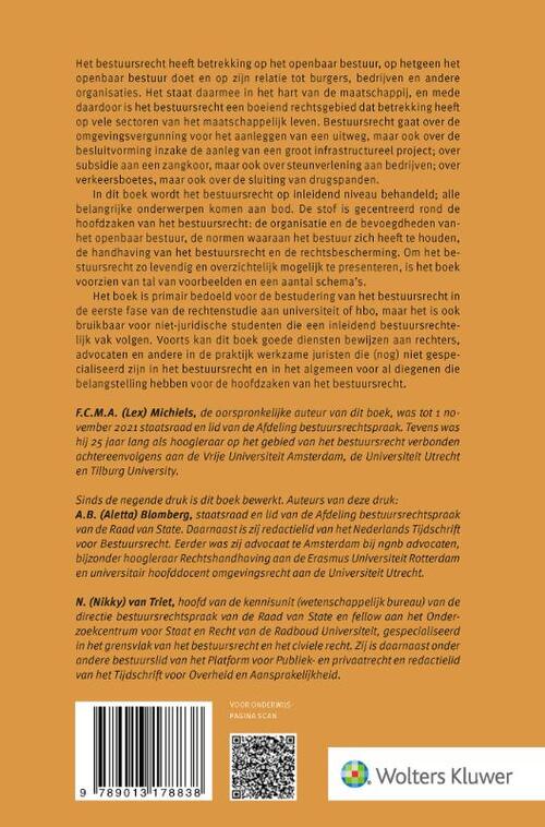 Hoofdzaken van het bestuursrecht