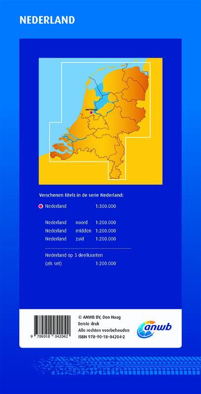 ANWB Wegenkaart - Nederland