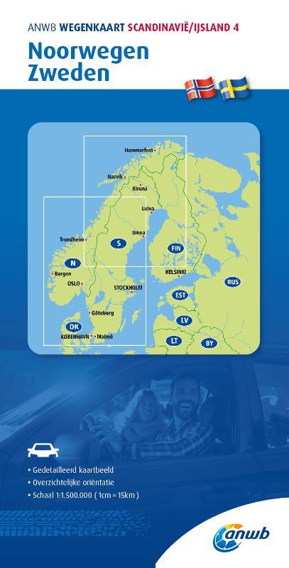 Scandinavië/IJsland 4. Noorwegen-Zweden
