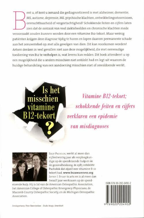 Is het misschien vitamine B12 tekort?