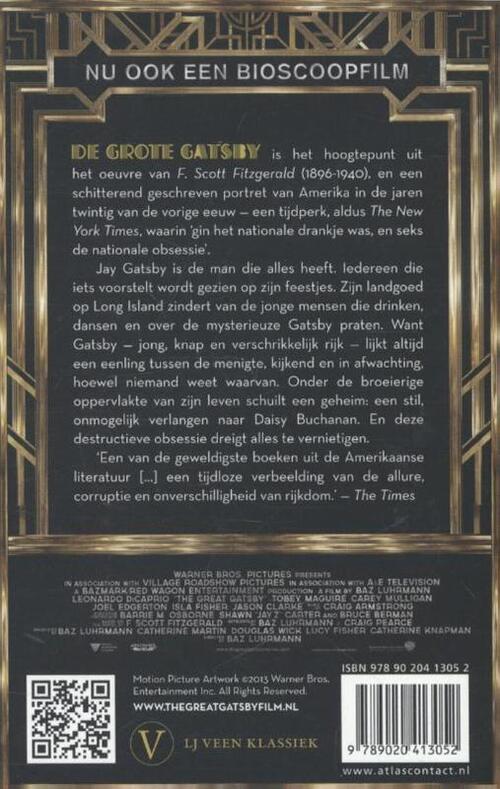 De grote Gatsby