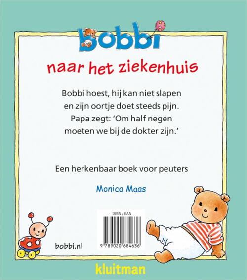 Bobbi naar het ziekenhuis