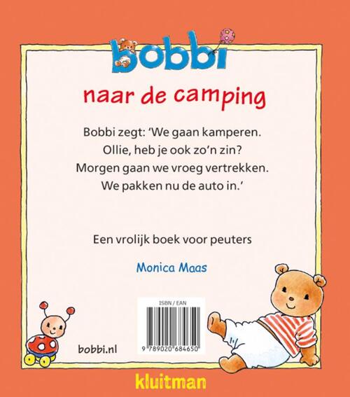 Bobbi naar de camping