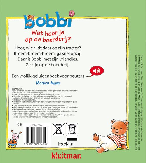 Bobbi. Wat hoor je op de boerderij?