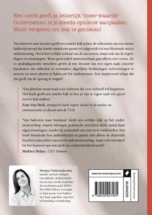 Van bakvorm naar business