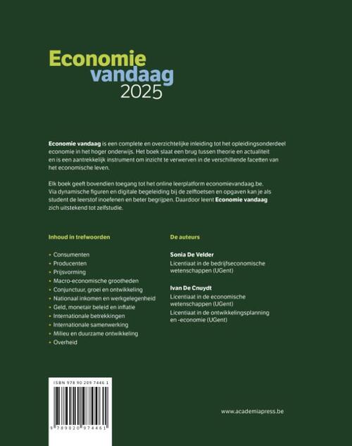 Economie Vandaag 2025
