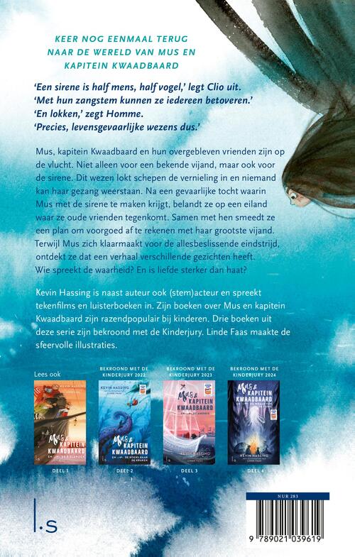 Mus en kapitein Kwaadbaard en De laatste sirene