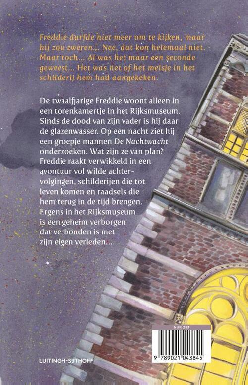 De glazenwasser van het Rijksmuseum