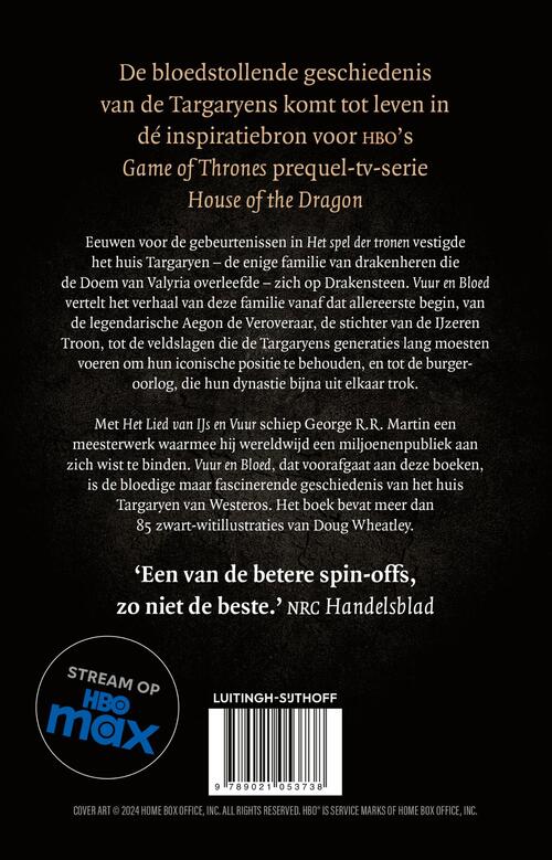 De opkomst van het huis Targaryen van Westeros