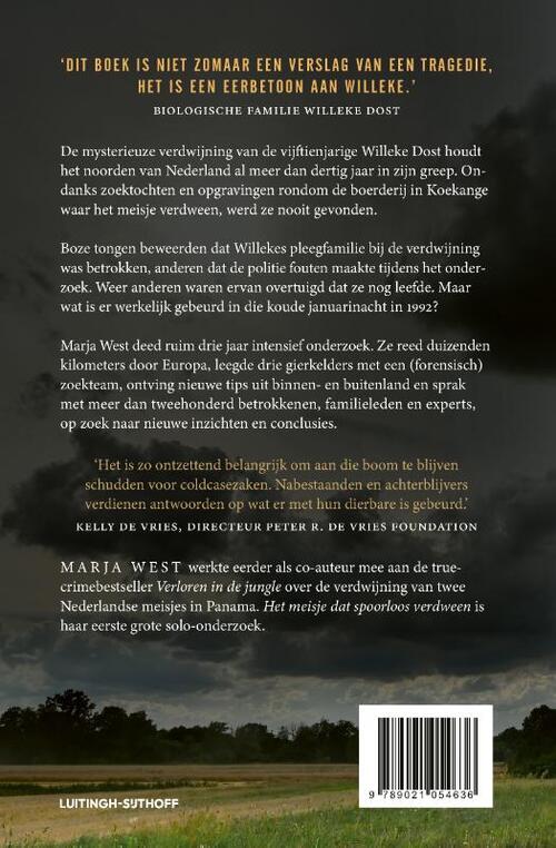 Het meisje dat spoorloos verdween