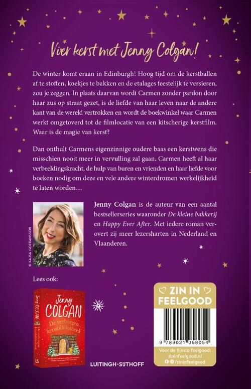 Middernacht in de kerstboekwinkel