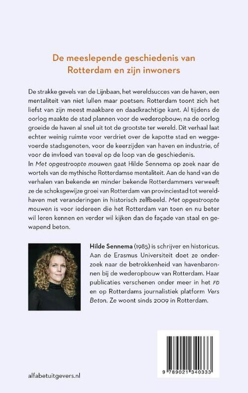 Met opgestroopte mouwen