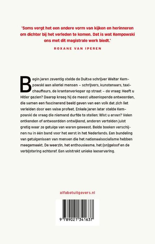 Heeft u Hitler gezien?