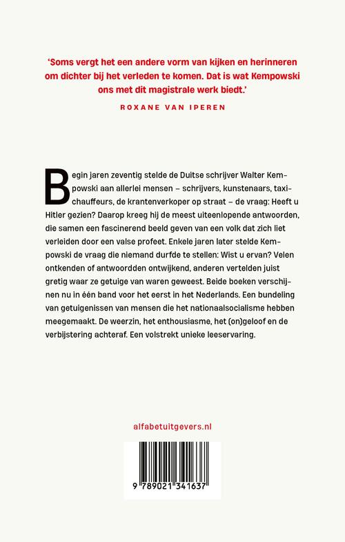 Heeft u Hitler gezien?