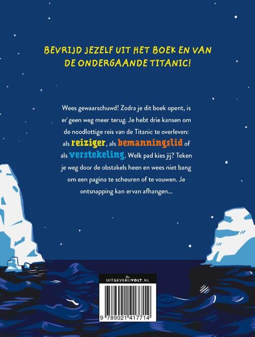 Ontsnap uit dit boek - Titanic