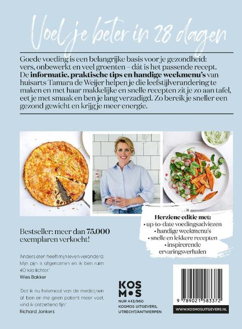 Eet beter in 28 dagen met huisarts Tamara de Weijer