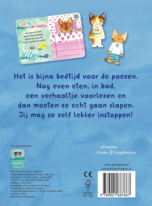 Slaap lekker, poezen!