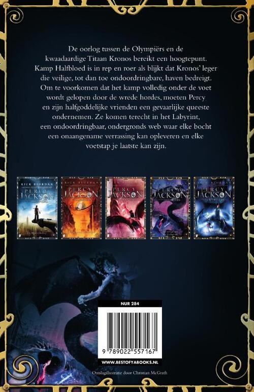 Percy Jackson en de Olympiërs 4 - De Strijd om het Labyrint