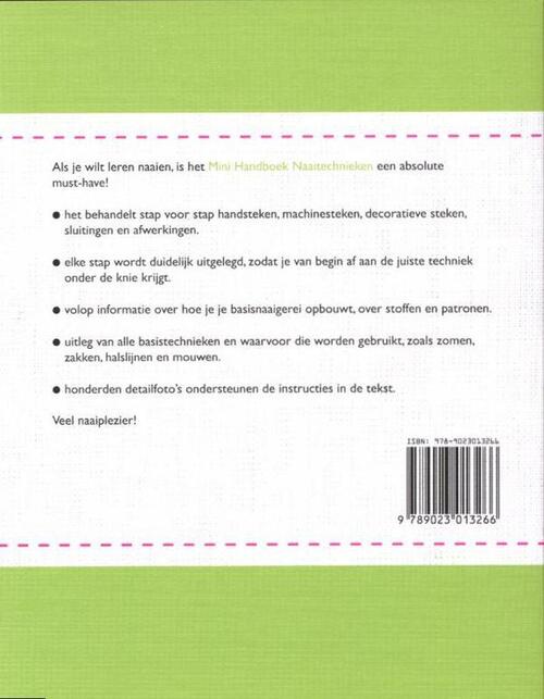 Mini handboek naaitechnieken