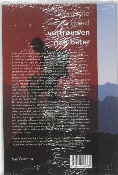 Controle is goed, vertrouwen nog beter