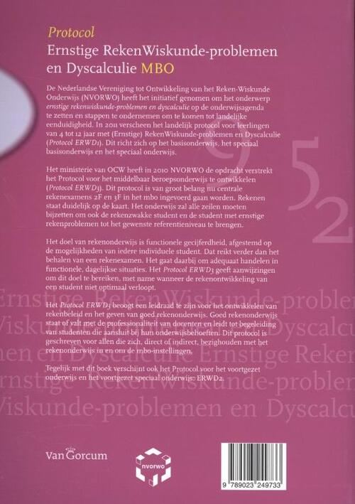 Protocol ernstige reken wiskunde - problemen en dyscalculie mbo