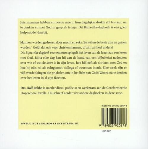 Bijna-elke-dagboek voor mannen