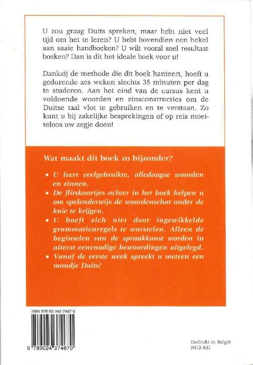 Snel en vlot Duits leren spreken en begrijpen